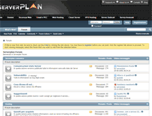 Tablet Screenshot of forum.serverplan.com
